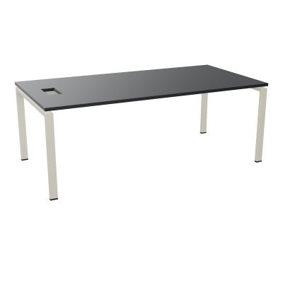 RIO BUREAU RECT. L200XP100CMPERCE TRAPPE LATERALE + GOULOTTEL30  R9 ZC