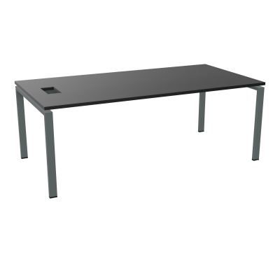 RIO BUREAU RECT. L200XP100CMPERCE TRAPPE LATERALE + GOULOTTEL30  RK SU