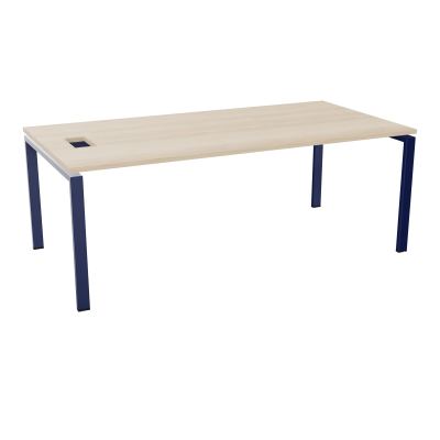 RIO BUREAU RECT. L200XP100CMPERCE TRAPPE LATERALE + GOULOTTEL30  RZ X4