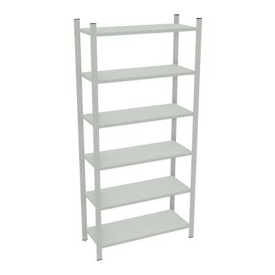 RAYONNAGE H200XL90CM - 6 TAB -GALVANISE - ELEMENT DEPART