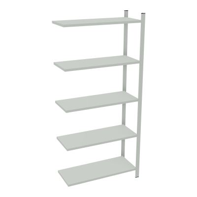 RAYONNAGE H200XL90CM - 5 TAB -GALVANISE - ELEMENT SUIVANT