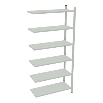 RAYONNAGE H200XL90CM - 6 TAB -GALVANISE - ELEMENT SUIVANT
