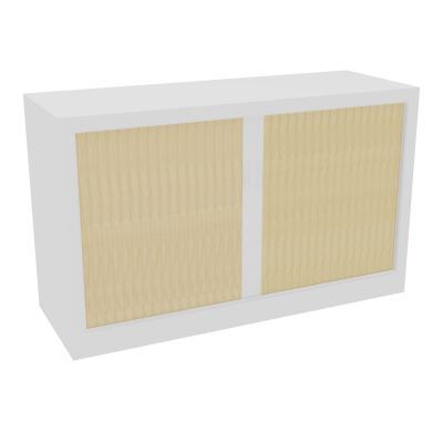 ARMOIRE À RIDEAUX H. 72,6 X L. 120 X P. 43 CM  - EQUIPEE DE 1 TABLETTES