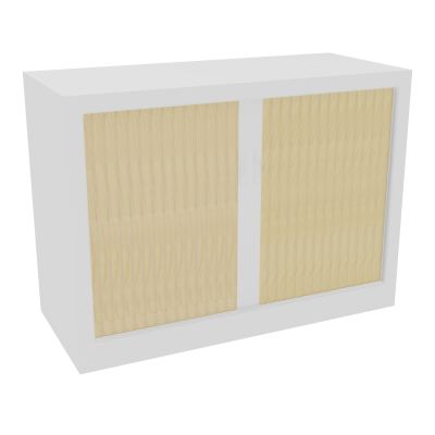 ARMOIRE À RIDEAUX H. 72,6 X L. 100 X P. 43 CM  - EQUIPEE DE 1 TABLETTES