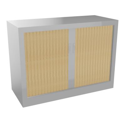 ARMOIRE À RIDEAUX H. 72,6 X L. 100 X P. 43 CM  - EQUIPEE DE 1 TABLETTES