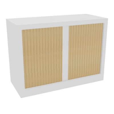 ARMOIRE À RIDEAUX H. 72,6 X L. 100 X P. 43 CM  - EQUIPEE DE 1 TABLETTES