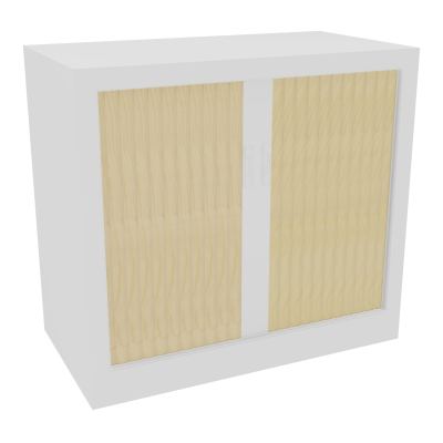 ARMOIRE À RIDEAUX H. 72,6 X L. 80 X P. 43 CM  - EQUIPEE DE 1 TABLETTES