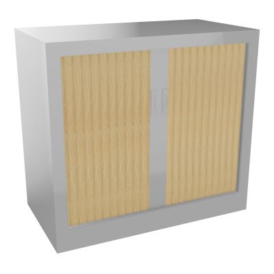 ARMOIRE À RIDEAUX H. 72,6 X L. 80 X P. 43 CM  - EQUIPEE DE 1 TABLETTES