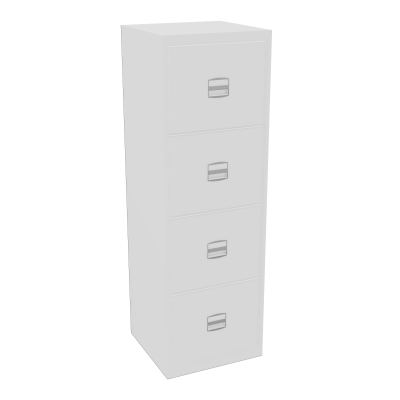 CLASSEUR 4T DS H128,2 L41,3 P40CM BLANC SO