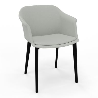 SCOTT FAUTEUIL TISSU 4 PIEDSPOLYPRO E5 SV
