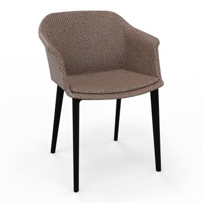 SCOTT FAUTEUIL TISSU 4 PIEDSPOLYPRO T6 SV