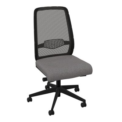 GABIN SIEGE SYNCH. CONFORT RESILLE RLT SOL DUR FREINEES EN CHARGE  50 MM  BN SV IL