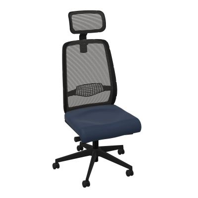 GABIN SIEGE AVEC TETIERE SYNCH. ERGO + TA RESILLE RLT SOL SOUPLE FREINEES EN CHARGE  50 M
