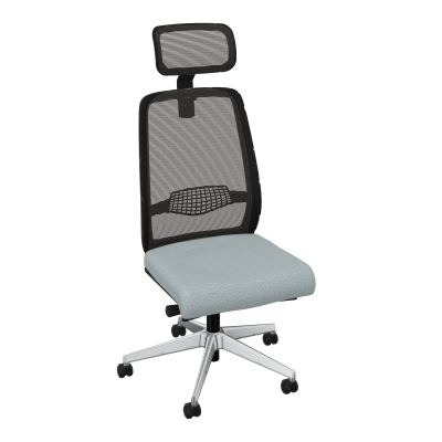 GABIN SIEGE AVEC TETIERE SYNCH. ERGO + TA RESILLE RLT SOL SOUPLE FREINEES EN CHARGE  50 M