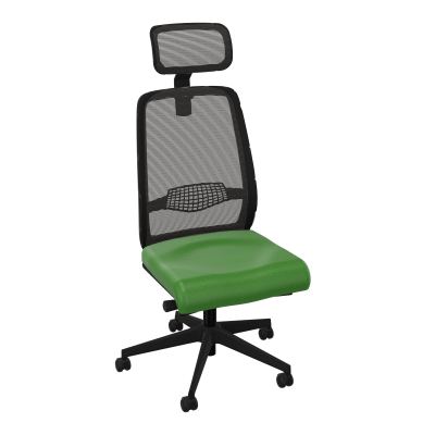 GABIN SIEGE AVEC TETIERE SYNCH. ERGO + TA RESILLE RLT SOL DUR 50 MM  A1 SV IL