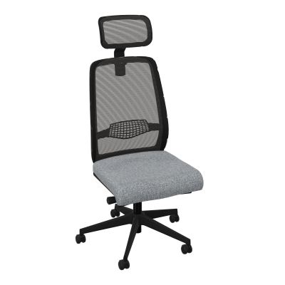 GABIN SIEGE AVEC TETIERE SYNCH. ERGO + TA RESILLE RLT SOL SOUPLE 50 MM  B5 SV IL
