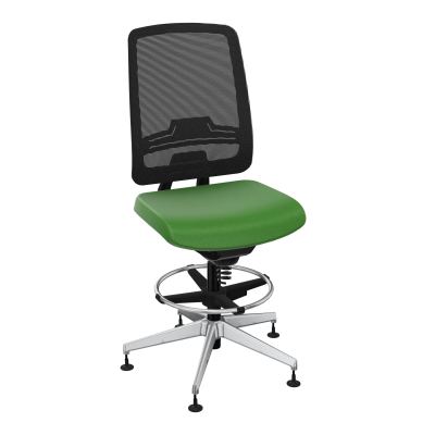 OSCAR 2 SIEGE CONFORT HD RESIL CADRE NOIR ASSISE TISSU-PATINS A1 SQ IW