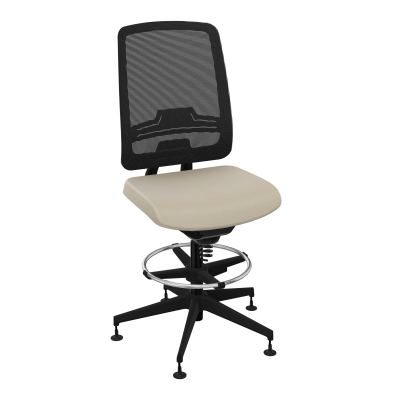 OSCAR 2 SIEGE CONFORT HD RESIL CADRE NOIR ASSISE TISSU-PATINS A2 SV IW