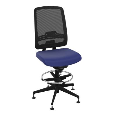 OSCAR 2 SIEGE CONFORT HD RESIL CADRE NOIR ASSISE TISSU-PATINS A3 SV IW
