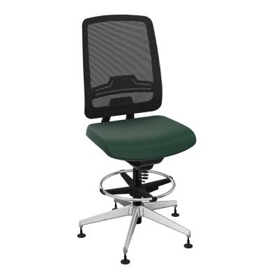 OSCAR 2 SIEGE CONFORT HD RESIL CADRE NOIR ASSISE TISSU-PATINS A9 SQ IW