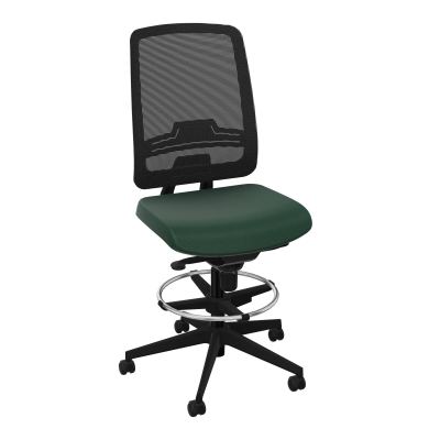 OSCAR 2 SIEGE CONFORT HD RESIL CADRE NOIR ASSISE TISSU-ROUL SOL DUR FREIN EN CHARGE A9 SV