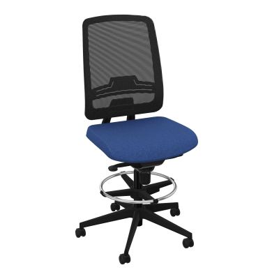 OSCAR 2 SIEGE CONFORT HD RESIL CADRE NOIR ASSISE TISSU-ROUL SOL SOUPLE FREIN EN CHARGE BH