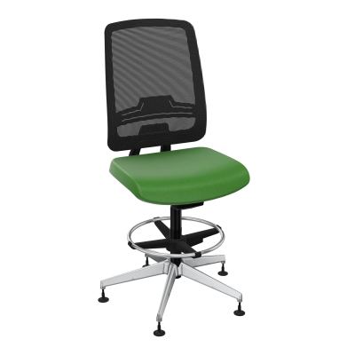 OSCAR 2 SIEGE AUTOREG. HD RESIL CADRE NOIR ASSISE TISSU-PATINS A1 SQ IW