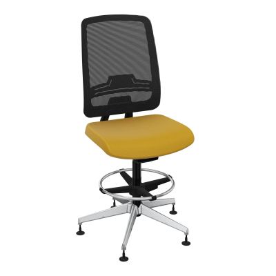 OSCAR 2 SIEGE AUTOREG. HD RESIL CADRE NOIR ASSISE TISSU-PATINS A5 SQ IW