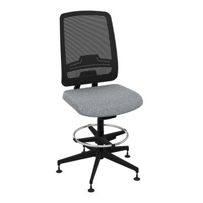 OSCAR 2 SIEGE AUTOREG. HD RESIL CADRE NOIR ASSISE TISSU-PATINS B5 SV IW