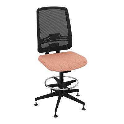 OSCAR 2 SIEGE AUTOREG. HD RESIL CADRE NOIR ASSISE TISSU-PATINS BL SV IW