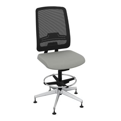 OSCAR 2 SIEGE AUTOREG. HD RESIL CADRE NOIR ASSISE TISSU-PATINS CA SQ IW