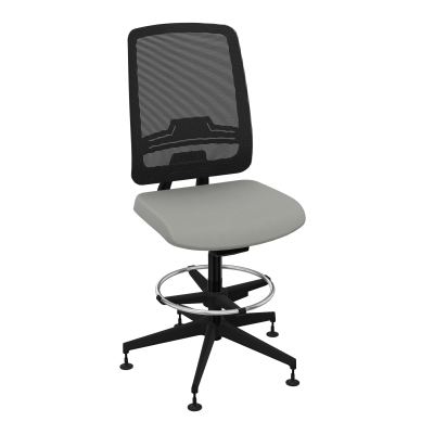 OSCAR 2 SIEGE AUTOREG. HD RESIL CADRE NOIR ASSISE TISSU-PATINS CA SV IW