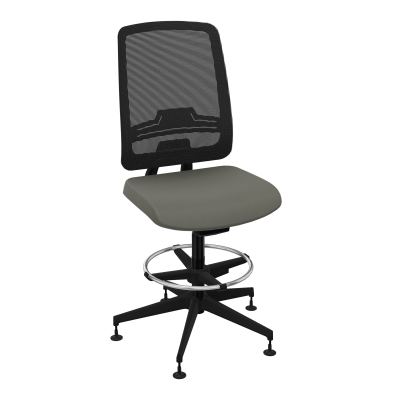 OSCAR 2 SIEGE AUTOREG. HD RESIL CADRE NOIR ASSISE TISSU-PATINS CH SV IW