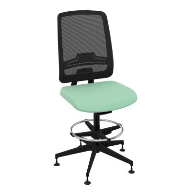 OSCAR 2 SIEGE AUTOREG. HD RESIL CADRE NOIR ASSISE TISSU-PATINS E4 SV IW