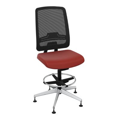OSCAR 2 SIEGE AUTOREG. HD RESIL CADRE NOIR ASSISE TISSU-PATINS E6 SQ IW