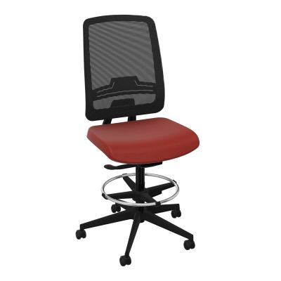 OSCAR 2 SIEGE AUTOREG. HD RESIL CADRE NOIR ASSISE TISSU-ROUL SOL DUR FREIN EN CHARGE E6 S
