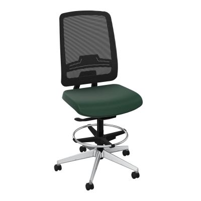 OSCAR 2 SIEGE AUTOREG. HD RESIL CADRE NOIR ASSISE TISSU-ROUL SOL SOUPLE FREIN EN CHARGE A