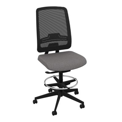OSCAR 2 SIEGE AUTOREG. HD RESIL CADRE NOIR ASSISE TISSU-ROUL SOL SOUPLE FREIN EN CHARGE B