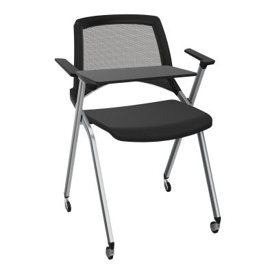 EMI CHAISE 4P RLT DOS RESIL /ASS PIVOT TISSU AVEC ACCOUDOIRS+TABLETTE A DROITE A6 SQ UH