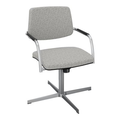 ISABEL SIEGE BD TISSU 4 BRANCHES RETOUR POINT FIXE MECANISME BASCULANT CENTRE B5 SQ