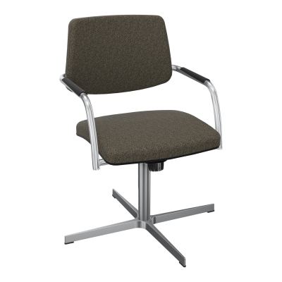 ISABEL SIEGE BD TISSU 4 BRANCHES RETOUR POINT FIXE MECANISME BASCULANT CENTRE B7 SQ