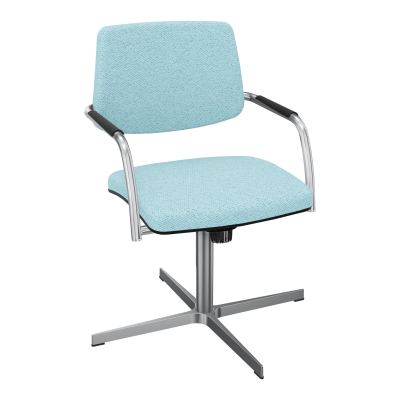 ISABEL SIEGE BD TISSU 4 BRANCHES RETOUR POINT FIXE MECANISME BASCULANT CENTRE BF SQ