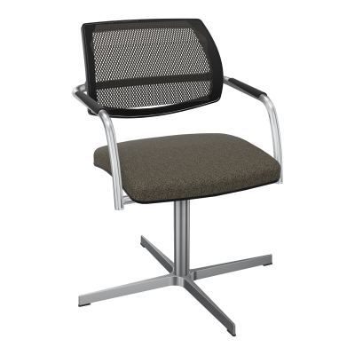ISABEL SIEGE BD RESILLE 4 BRANCHES RETOUR POINT FIXE SANS MECANISME ASS.TISSU B7 SQ IN