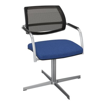 ISABEL SIEGE BD RESILLE 4 BRANCHES RETOUR POINT FIXE SANS MECANISME ASS.TISSU BH SQ IN