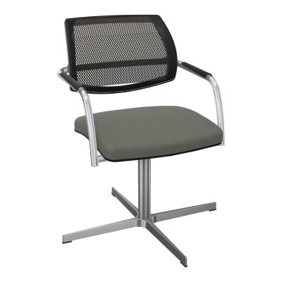 ISABEL SIEGE BD RESILLE 4 BRANCHES RETOUR POINT FIXE SANS MECANISME ASS.TISSU CH SQ IN