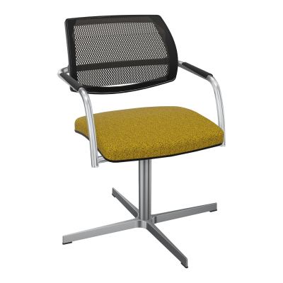 ISABEL SIEGE BD RESILLE 4 BRANCHES RETOUR POINT FIXE SANS MECANISME ASS.TISSU E9 SQ IN