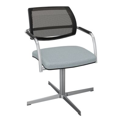 ISABEL SIEGE BD RESILLE 4 BRANCHES RETOUR POINT FIXE SANS MECANISME ASS.TISSU KD SQ IN