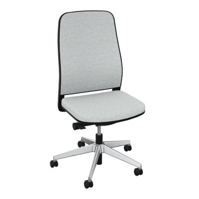 LEON SY LATERAL-DOS TISSU-COQUE ARRIERE NOIR-ROUL SOL SOUPLE 50 MM