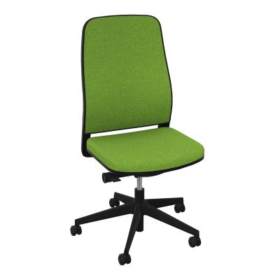 LEON SY LATERAL-DOS/ASS TISSU-CADRE NOIR-DUR FREIN HORS CHARGE 50 MM