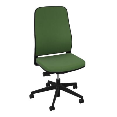 LEON SY LATERAL-DOS/ASS TISSU-CADRE NOIR-ROUL SPLE FREIN EN CHARGE 50 MM